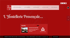 Desktop Screenshot of hostellerieprovencale.com